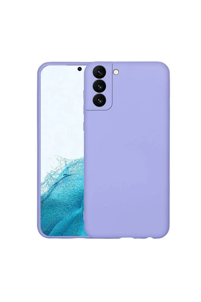 Coverzone Galaxy S22 Plus Ile Uyumlu Kılıf Mara Silky Termoplastik Kılıf Lila ürün görseli 1