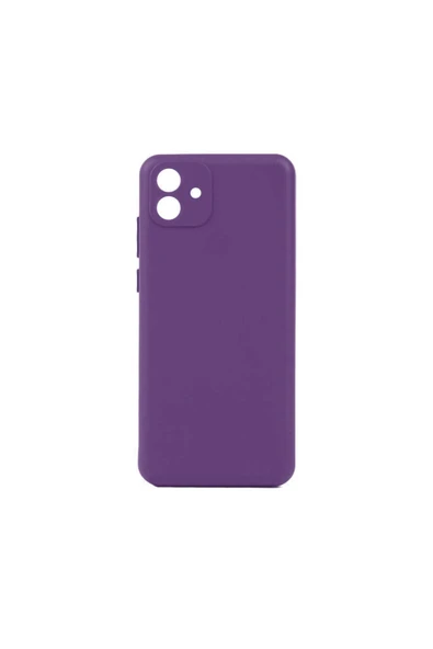 Coverzone Galaxy A04 Ile Uyumlu Kılıf Soft Pürüzsüz Bye Silikon Mor ürün görseli 1
