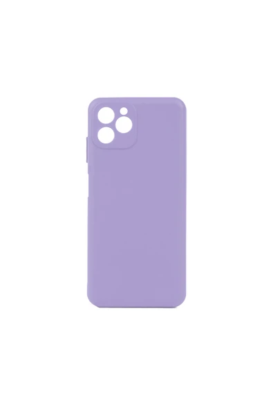 Coverzone Oukitel C21 Pro Ile Uyumlu Kılıf Soft Pürüzsüz Bye Silikon Lila ürün görseli 1