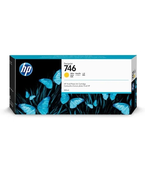 HP P2V79A Yellow Mürekkep Kartuş 300-ml  (746) ürün görseli 1