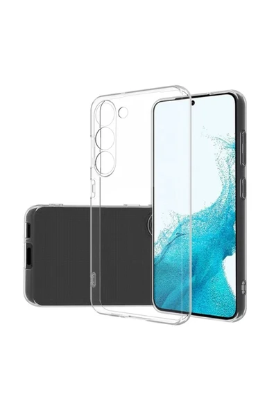 Coverzone Galaxy A04e Ile Uyumlu Kılıf Süper Pürüzsüz Yüzey Şeffaf Silikon Kapak ürün görseli 1