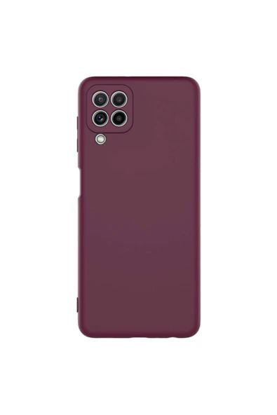 Coverzone Galaxy A22 4g Kılıf Kılıf Mara Silky Termoplastik Kılıf Koyu Mor ürün görseli 1
