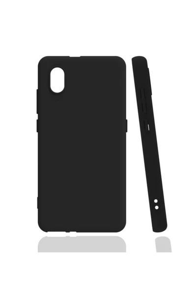 Coverzone Tcl L7 Kılıf Bye Silikon Siyah ürün görseli 1