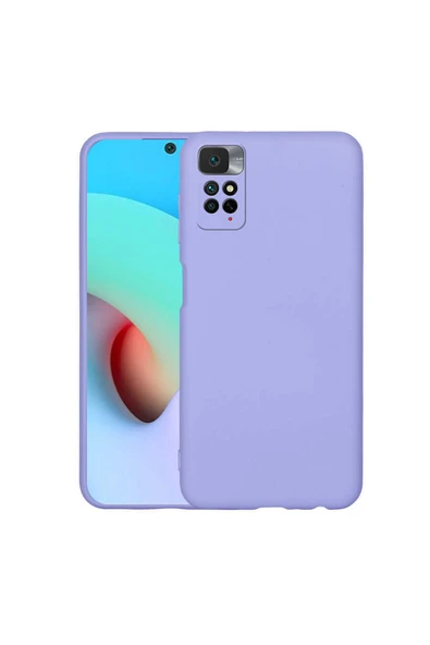 Coverzone Xiaomi Redmi Note 11 Ile Uyumlu Kılıf Mara Silky Termoplastik Kılıf Lila ürün görseli 1