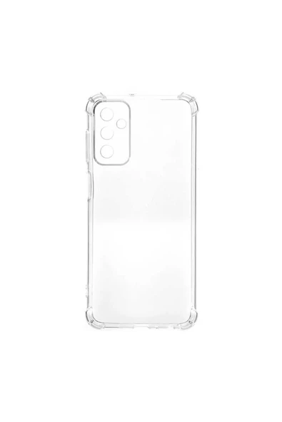 Coverzone Galaxy M23 Ile Uyumlu Kılıf Kamera Korumalı Clear Anti-shock Sert Arka Kapak Şeffaf ürün görseli 1