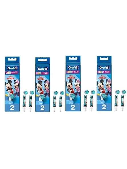 Oral-B Kids Extra Yumuşak Mickey Yedek Başlık 2'li  4 Adet ürün görseli 1