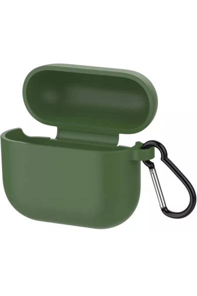 Coverzone 3 Kulaklık Koruyucu Mdl01 Anahtarlıklı Silikon Kapak Kılıf Koyu Yeşil ürün görseli 1