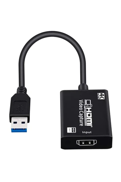 Coverzone Usb 1.1/2.0/3.0 Hdmı Hd 4k Video Capture Ekran Dönüştürücü Adaptörü ürün görseli 1