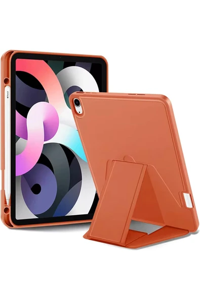 Coverzone Galaxy Tab A9 SM-X110 ile uyumlu Kılıf Lüks Kadife İç Kaplamalı Suni Deri, Mıknatıslı V- Stand ürün görseli 1