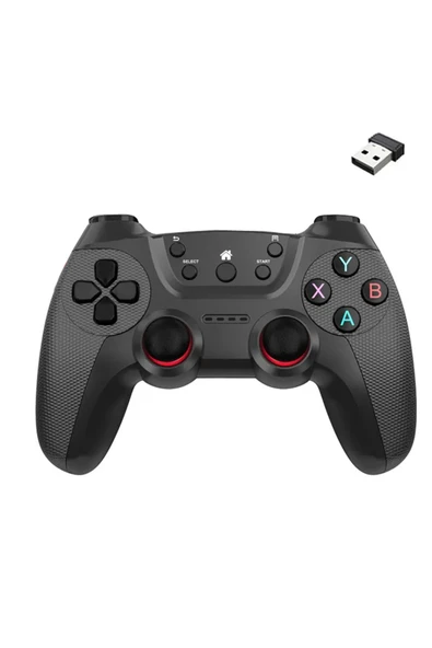 Coverzone 2.4g Kablosuz Pilli Gamepad Pc Uyumlu Joystick Wireless Oyun Kolu Hassas Trigger Şık Tasarım G2.4g ürün görseli 1