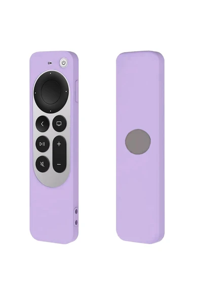 Coverzone Apple TV 4k 2021 ile Uyumlu Kılıf Silikon Koruma Kumanda Koruma Kılıfı Tam Uyumlu ürün görseli 1