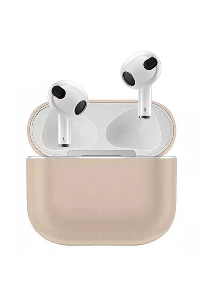 Coverzone 3 Kulaklık Koruyucu Mdl04 Ince Silikon Slim Kapak Kılıf Kum Pembe ürün görseli 1