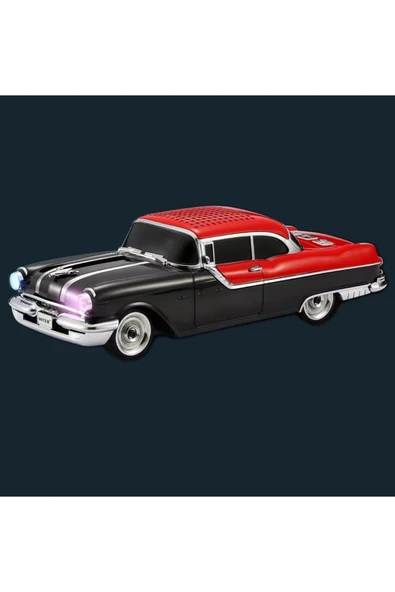 Coverzone Kablosuz Hoparlör Bluetooth 1955 Pontiac Ride Araba Hoparlör ve FM Radyo USB SD AUX Girişli WS-598 ürün görseli 1