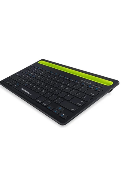 Coverzone C380 Çift Bluetooth Ince Tasarım Ipad Ile Uyumlu Telefon Tablet Tutuculu Bluetooth Klavye ürün görseli 1