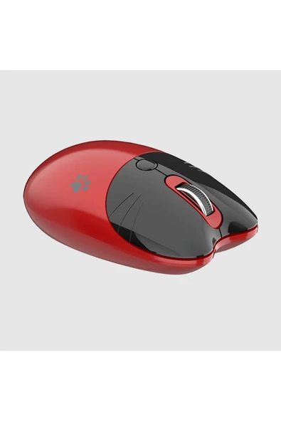 Coverzone Mofii Wireless Mouse Kedi Tasarım Kablosuz Bilgisayar Notebook Usb Receiver Tak Çalıştır Pilli Fare ürün görseli 1