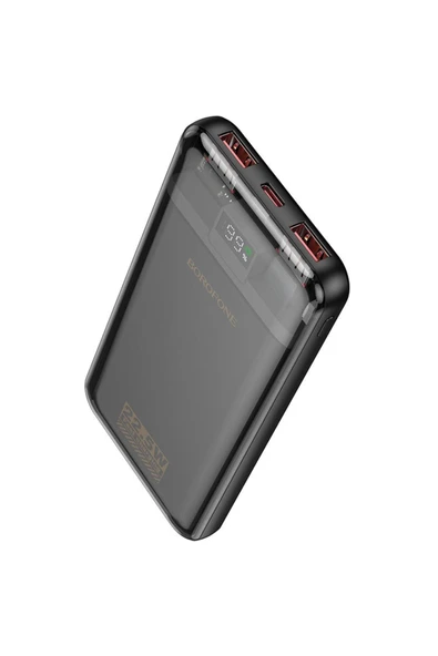 Borofone 10000mAh 22.5W + PD20W Fully Compatible Powerbank iPhone ile Uyumlu Şarj Seviyesi Led Gösterli BJ52 ürün görseli 1
