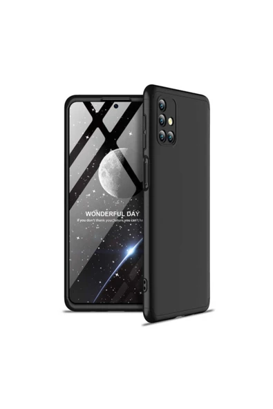 Coverzone Galaxy M31s Kılıf Soft Hard Koruma Ays Siyah ürün görseli 1