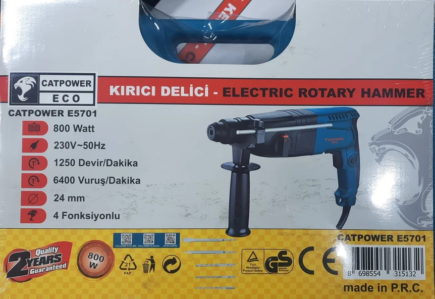 CATPOWER 5701 Kırıcı Delici 800W ürün görseli 1