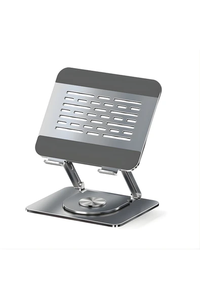 Coverzone Katlanabilir Laptop Standı - Alüminyum Alaşım, 11-17 inç, Portatif, Dayanıklı, Rahat Kullanım | L98C ürün görseli 1
