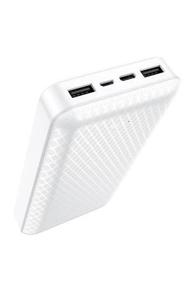Borofone 20000mAh 74Wh Dual USB Output, USB-C Input ve Micro USB Input Powerbank iPhone ile Uyumlu BJ3A ürün görseli 1