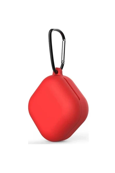 Coverzone Galaxy Buds Live Smooth Matte Tpu Kırmızı Çengelli  Kılıf ürün görseli 1