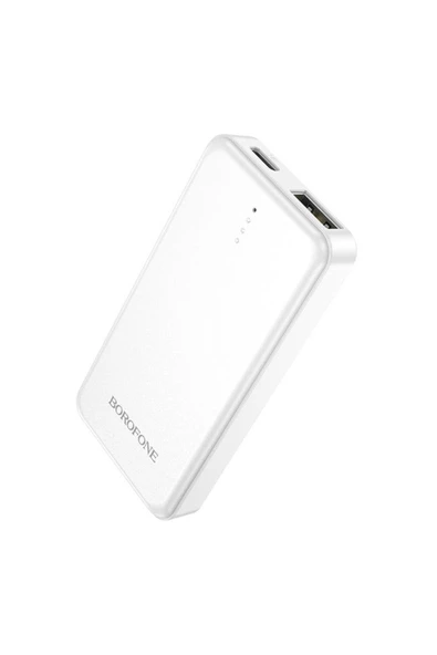 Borofone 2500mAh Powerbank iPhone ile Uyumlu Şarj Seviyesi Led Gösterli Kompak Tasarım Güç Bankası BJ48 ürün görseli 1