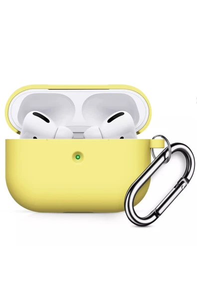 Coverzone 3 Kulaklık Koruyucu Mdl02 Anahtarlıklı Silikon Kapak Kılıf Sarı ürün görseli 1