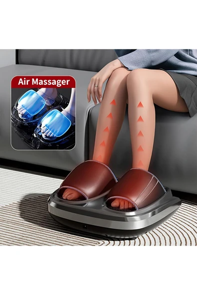 Coverzone Profesyonel Shiatsu Ayak Masajı – 3 Mod, Yoğurma, Isıtma ve Hava Kompresyonlu Cihaz | HG01-A ürün görseli 1