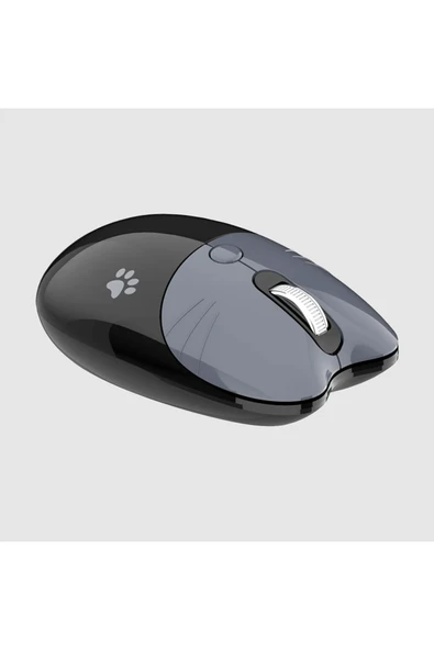 Coverzone Mofii Wireless Mouse Kedi Tasarım Kablosuz Bilgisayar Notebook Usb Receiver Tak Çalıştır Pilli Fare ürün görseli 1