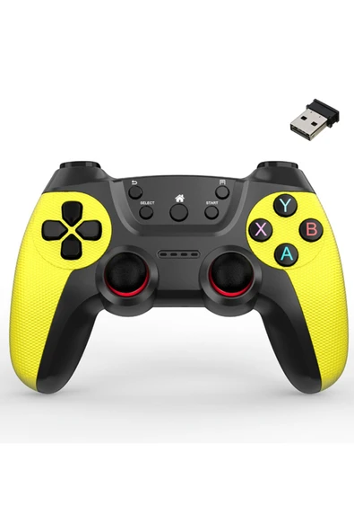 Coverzone 2.4g Kablosuz Pilli Gamepad Pc Uyumlu Joystick Wireless Oyun Kolu Hassas Trigger Şık Tasarım G2.4g ürün görseli 1