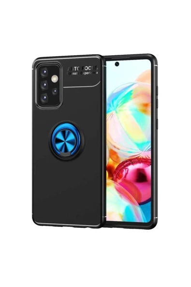 Coverzone Galaxy A52 Novel Silikon Kılıf Siyah - Rosegold ürün görseli 1