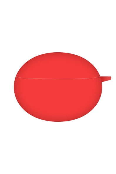 Coverzone Huawei Freebuds 5i Ile Uyumlu Kılıf Solid Color Smooth Matte Tpu Kırmızı ürün görseli 1
