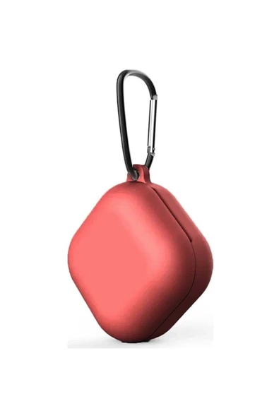 Coverzone Galaxy Buds Live Çengelli Pembe Kılıf Smooth Matte Tpu ürün görseli 1