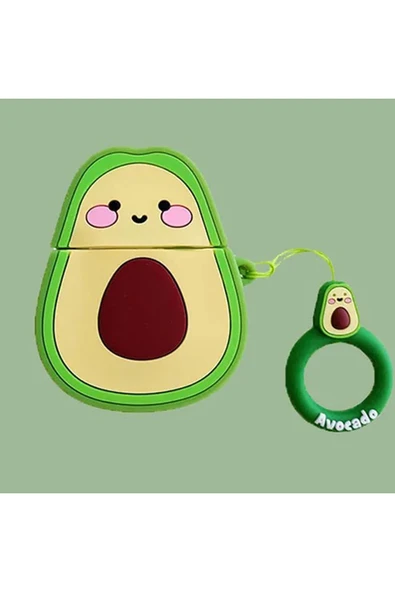 Coverzone AirPods 3.Nesil ile Uyumlu Kulaklık Kılıfı Yumuşak Soft Dokunuş Karakter Görünümlü Cartoon Kılıf ürün görseli 1