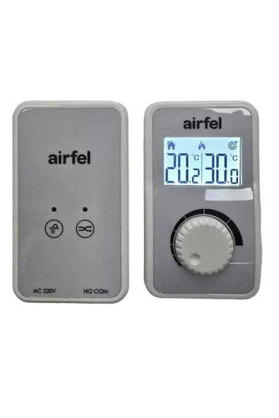 Airfel SCALA DIGITHERM KABLOSUZ ODA TERMOSTATI ON/OFF ürün görseli 1