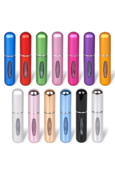 Coverzone Doldurulabilir Mini Parfüm Şişesi Küçük Boy 8cm 3 Adet ürün görseli 1