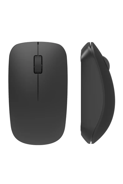 Coverzone Kablosuz Optik Mouse 2.4G USB Alıcılı 1000 DPI Sessiz Ergonomik PC | AJAZZ NJ06 ürün görseli 1
