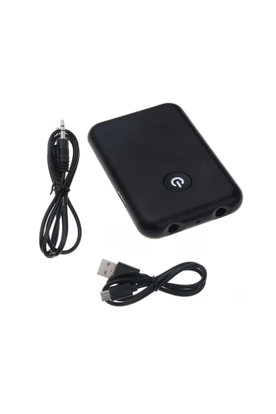 Coverzone 2 In 1 Bluetooth 4.2 Kablosuz Verici Alıcı Stereo Ses Müzik Aktarım Adaptörü ürün görseli 1