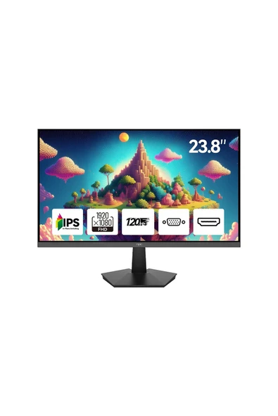 Npc 23.8" MF2408-A 120Hz 5ms IPS Fhd Gaming LCD Monitör ürün görseli 1