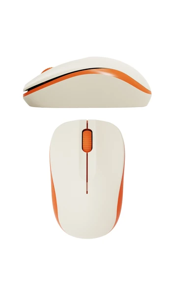 Coverzone Kablosuz 2.4G Mouse 1000 DPI 125Hz Sessiz 3 Tuşlu Ergonomik USB Alıcılı | AJAZZ NJ03 ürün görseli 1