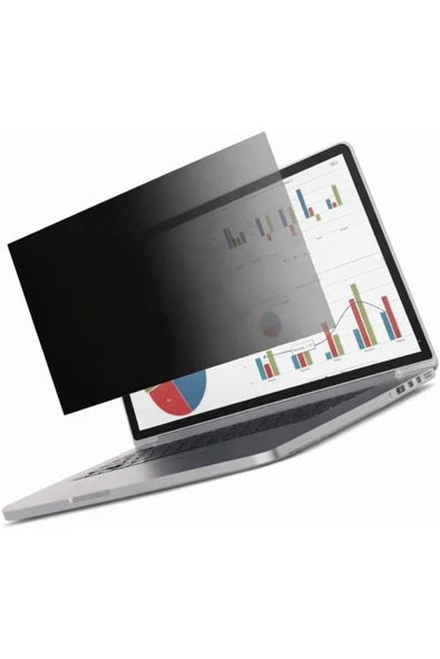 Coverzone 16 İnç Laptop ve Notebook ile Uyumlu Gizlilik Filtresi Privacy Screen Anti-Spy Film ürün görseli 1