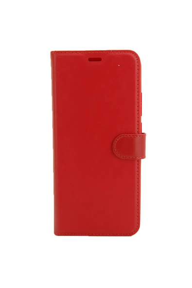 Coverzone General Mobile Gm20 Uyumlu Standlı Para Gözlü Kapaklı Trendx Cüzdan Kırmızı ürün görseli 1