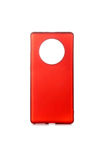 Coverzone Mate 40 Pro Uyumlu Kılıf Premier Silikon Arka Kapak Kılıf Kırmızı ürün görseli 1