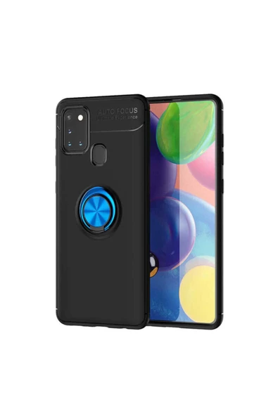 Coverzone Galaxy A32 5g Novel Silikon Kılıf Siyah-mavi ürün görseli 1