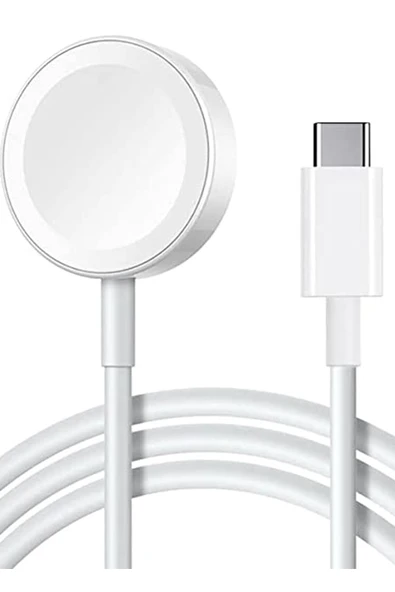 Coverzone Apple Watch Ile Uyumlu A Kalite Manyetik Kablosuz Akıllı Saat Hızlı Şarj Cihazı 1 Metre Type-c Giriş ürün görseli 1