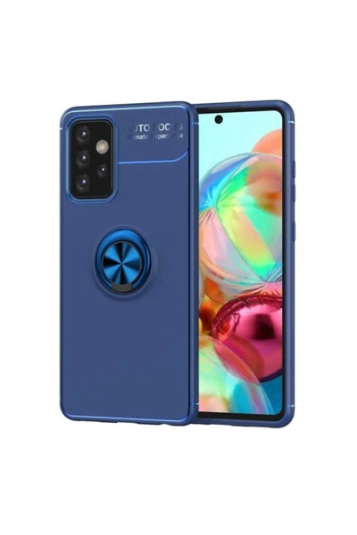 Coverzone Galaxy A52 Novel Silikon Kılıf Mavi ürün görseli 1