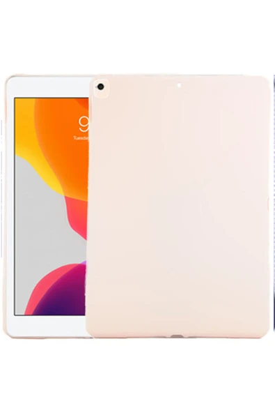 Coverzone Ipad Air Kılıf Slikon Pre Arka Kapak Toz Pembe ürün görseli 1