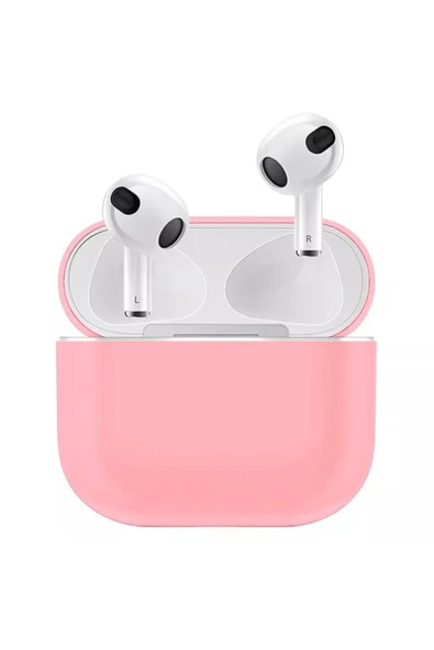 Coverzone 3  Kulaklık Koruyucu Mdl04 Ince Silikon Slim Kapak Kılıf Pembe ürün görseli 1