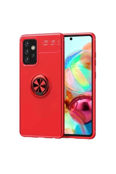 Coverzone Galaxy A52 Novel Silikon Kılıf Kırmızı ürün görseli 1