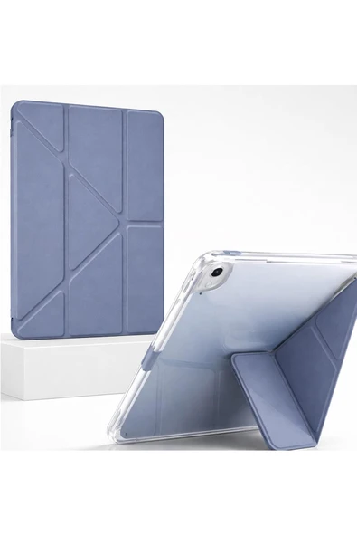 Coverzone iPad Air 11 M4 için Kılıf A3460 11 inç 2026 ile uyumlu Kalem Koyma Bölmeli Uyku Modlu New Attractive ürün görseli 1